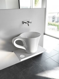 Раковина для ванної ArtCeram Cup 69х50 см білий глянсовий OSL005 01; 00