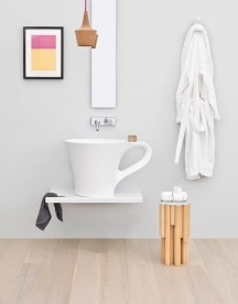 Раковина для ванної ArtCeram Cup 69х50 см білий глянсовий OSL005 01; 00