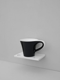 Раковина для ванной ArtCeram Cup 69х50 см чёрный/белый OSL005 01;50