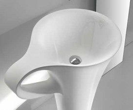 Раковина для ванной ArtCeram Cup напольная 69х50 см белый глянцевый OSL004 01;00