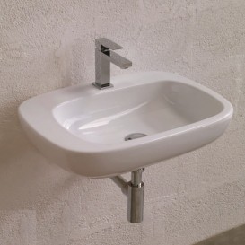 Раковина для ванной ArtCeram Dial 60х47 см белый глянцевый DAL001 01;00