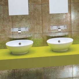 Раковина для ванной ArtCeram Fuori Ø 43 см санфарфор белый глянцевый TFL002 01;00