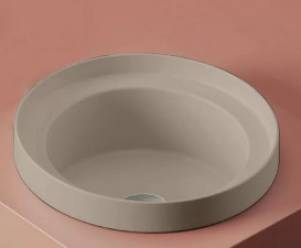 Раковина для ванной ArtCeram Fuori Scala Ø 40 см керамика бежевый TFL032 41;00