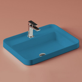 Раковина для ванної ArtCeram Fuori Scala 60,5х45,5 см кераміка синій TFL034 38;00