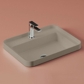 Раковина для ванной ArtCeram Fuori Scala 60,5х45,5 см керамика бежевый TFL034 41;00