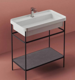 Раковина для ванной ArtCeram Fuori Scala 80,5х45,5 см керамика белый TFL035 01;00