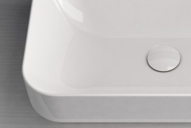 Раковина для ванної ArtCeram Gio Evolution 60х40 см білий глянсовий GIL001 01; 00