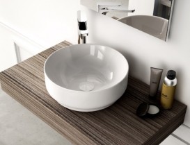 Раковина для ванной ArtCeram Gio Evolution Ø42 см белый матовый GIL002 05;00