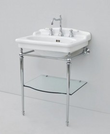 Раковина для ванной ArtCeram Hermitage 68х55 см белый глянцевый HEL002 01;00