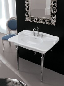 Раковина для ванної ArtCeram Hermitage 93х58 см білий глянсовий HEL005 01; 00