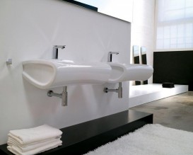 Раковина для ванной ArtCeram Hi-Line 65х51,5 см белый глянцевый HIL004 01;00