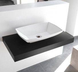 Раковина для ванної ArtCeram Jazz 60х40 см білий матовий JZL002 05; 00