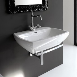 Раковина для ванної ArtCeram Jazz 70х48 см білий глянсовий JZL005 01; 00