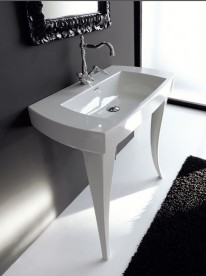 Раковина для ванної ArtCeram Jazz 91,5х48 см білий матовий JZL001 05; 00