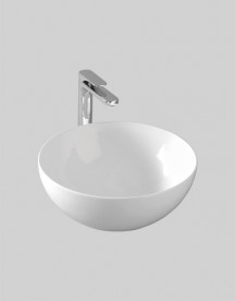 Раковина для ванной ArtCeram La Ciotola Ø46 см керамика белый LCL001 01;00