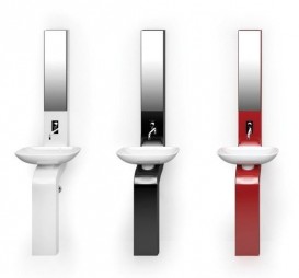 Раковина для ванной ArtCeram La Fontana 55х40 см белый глянцевый LFL006 01;00