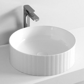 Раковина для ванної ArtCeram Millerighe Ø44 см білий глянсовий OSL010 01; 00
