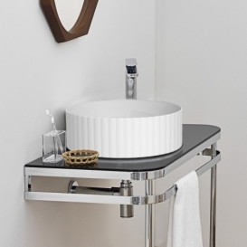 Раковина для ванной ArtCeram Millerighe Ø44 см белый матовый OSL010 05;00