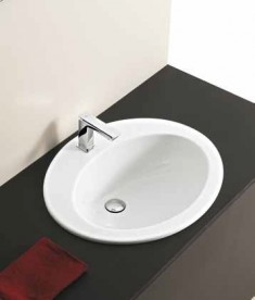 Раковина для ванной ArtCeram Minerva 62х53 см белый глянцевый MNL001 01;00