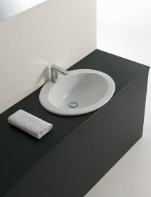 Раковина для ванной ArtCeram Minerva 62х53 см белый глянцевый MNL001 01;00