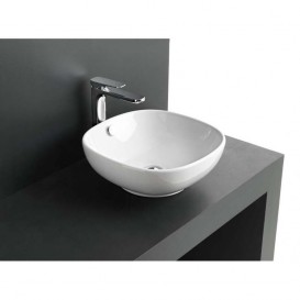 Раковина для ванной ArtCeram NF 40х40 см белый глянцевый NFL001 01;00