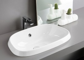 Раковина для ванної ArtCeram Plettro 63,5х40 см білий глянсовий PTL004 01; 00