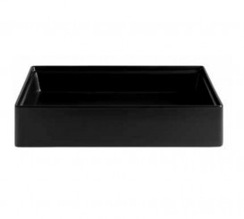 Раковина для ванної ArtCeram Scalino 38х38 см чорний матовий SCL001 17; 00