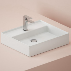 Раковина для ванной ArtCeram Scalino 55х48 см керамика белый SCL007 01;00