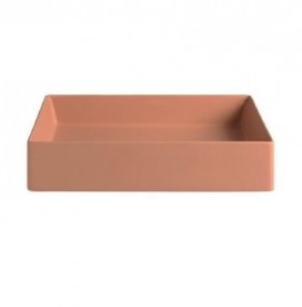 Раковина для ванної ArtCeram Scalino 55х38 см санфарфор помаранчевий SCL002 13; 00