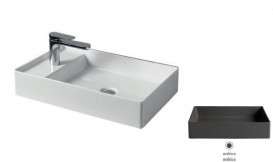 Раковина для ванной ArtCeram Scalino 60х38 см санфарфор коричневый SCL003 25;00