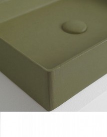 Раковина для ванної ArtCeram Scalino 75х38 см санфарфор болотний SCL004 24; 00