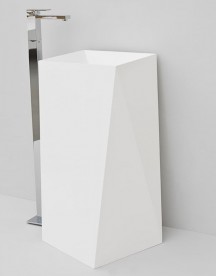 Раковина для ванной ArtCeram Sharp 39х52 см белый глянцевый OSL008 01;00