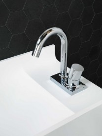 Раковина для ванной ArtCeram TT 90х40,5 см искусственный камень белый OSL011 01;00