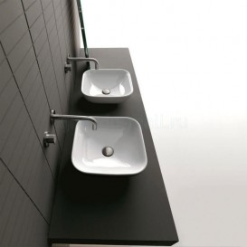 Раковина для ванної Axa Ciotola 40х40 см кераміка білий глянцевий 1508001