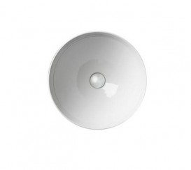 Раковина для ванной Axa DP Ø40 см керамика белый глянцевый 8410001