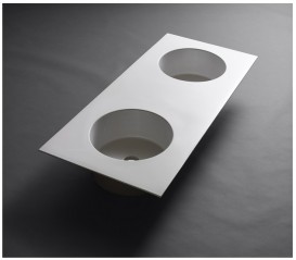 Раковина для ванной Axa Skyland 120х48 см керамика белый матовый 3213812