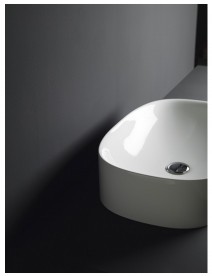 Раковина для ванної Axa Wild 45х45 см кераміка білий глянцевий 3008001