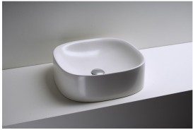 Раковина для ванної Axa Wild 45х45 см кераміка білий глянцевий 3008001