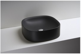 Раковина для ванної Axa Wild 45х45 см кераміка чорний матовий 3008007