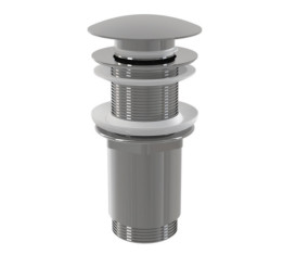 Раковина для ванной Besco Neya 60х35 см сифон клик-клак хром ResiCast Earth Rust #UMN-60-ERC