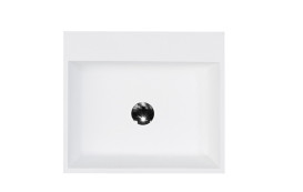 Раковина для ванной Besco Vera 40х50х85 см напольная Mineral DuraBe белый глянцевый #UMD-V-WO