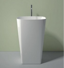 Раковина для ванної Catalano Green Lux 55х38 см кераміка білий глянцевий 1FRGRLX00