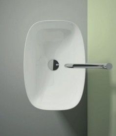 Раковина для ванної Catalano Green Lux 55х38 см напольная кераміка білий матовий 1FRGRLXBM