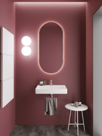 Раковина для ванної Catalano New Green 60x47 см кераміка білий глянсовий 160GRN00