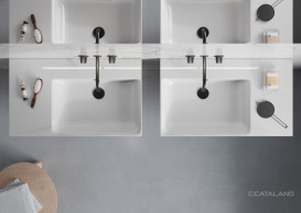 Раковина для ванной Catalano New Premium 80x47 см правая белый глянцевый 180DVPN00