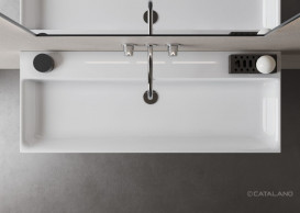 Раковина для ванной Catalano New Premium 120x47 см белый глянцевый 112VPN00