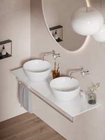 Раковина для ванної Catalano Velis ⌀42 см кераміка білий глянсовий 142TVL00