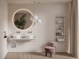 Раковина для ванної Catalano Velis ⌀42 см кераміка білий глянсовий 142TVL00