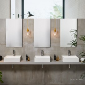 аковина для ванної Catalano Verso 45х35 см кераміка білий глянцевий 14535ZP00