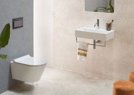 Раковина для ванної Catalano Verso 55х35 см кераміка білий глянцевий 15535ZP00